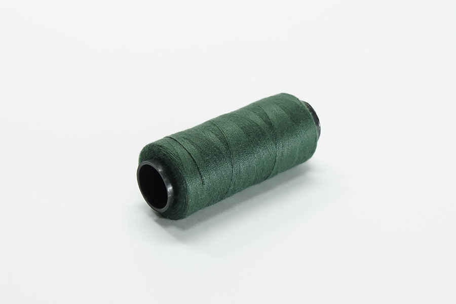 Нитки ПЕ №40/2 250 м Barva, зелений темний, 4030