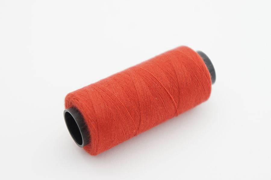 Нитки ПЕ №40/2 250 м Barva, червоний натуральний, 6051