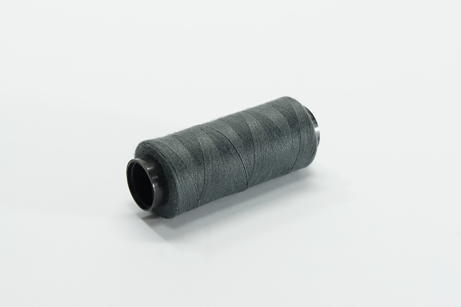 Нитки ПЕ №40/2 250 м Barva, сірий темний, 5021