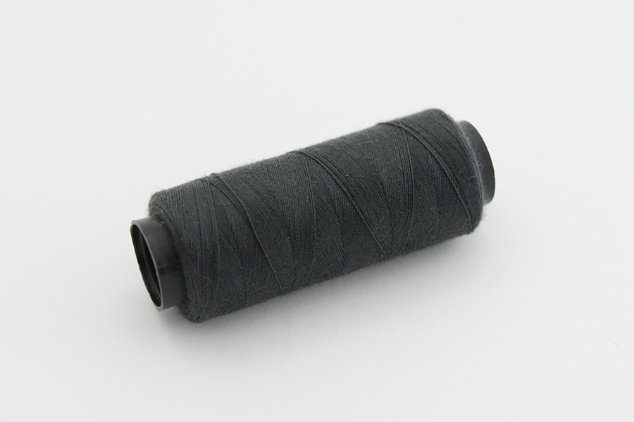 Нитки ПЕ №40/2 250 м Barva, сірий темний, 5022