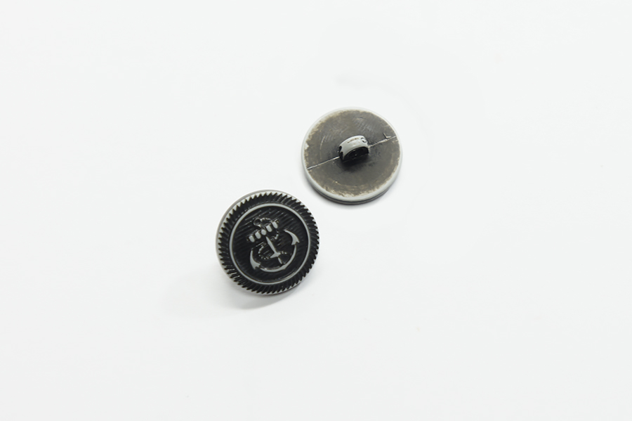 Гудзик 20 мм Mertbutton, чорний, В-40-32-000