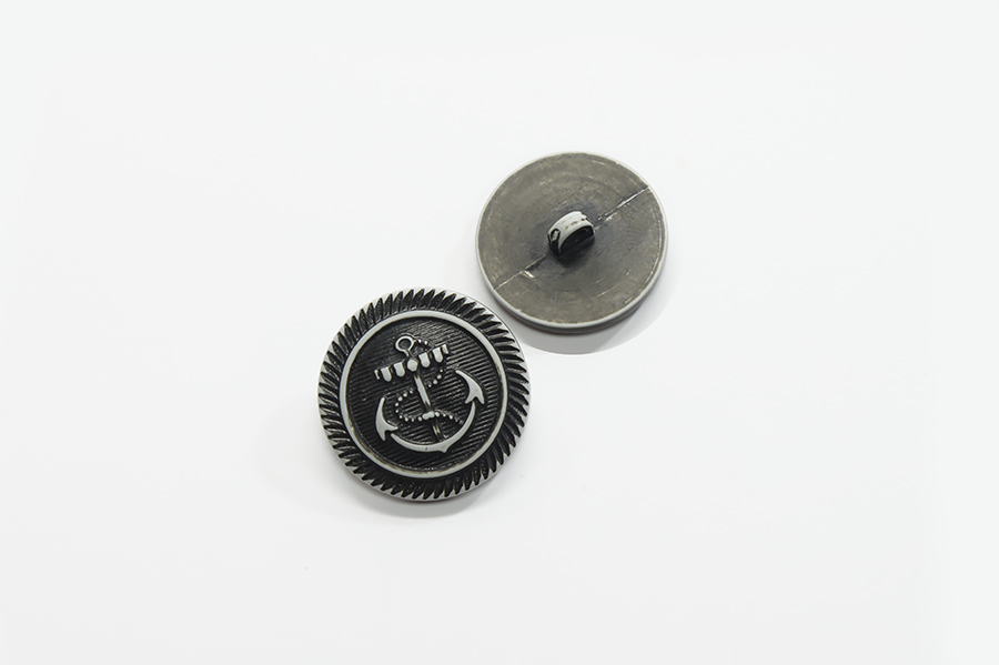Гудзик 25 мм Mertbutton, чорний, В-40-40-000
