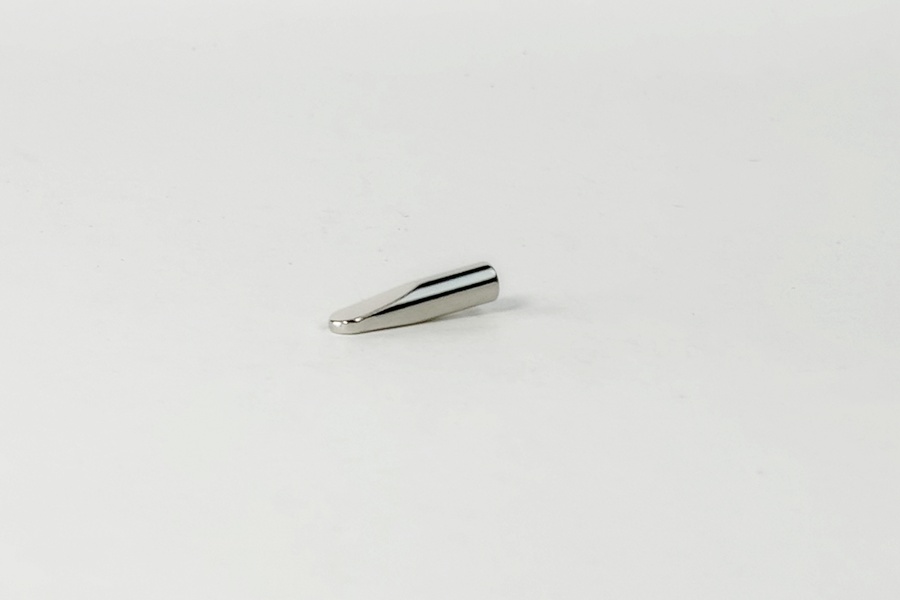 Наконечник для шнура СТ2715металевий, 25.1 x 5,8 мм MH, нікель, 6660-0151-nik