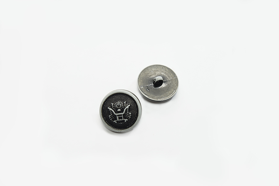 Гудзик 15 мм Mertbutton, чорний, В-36-24-000