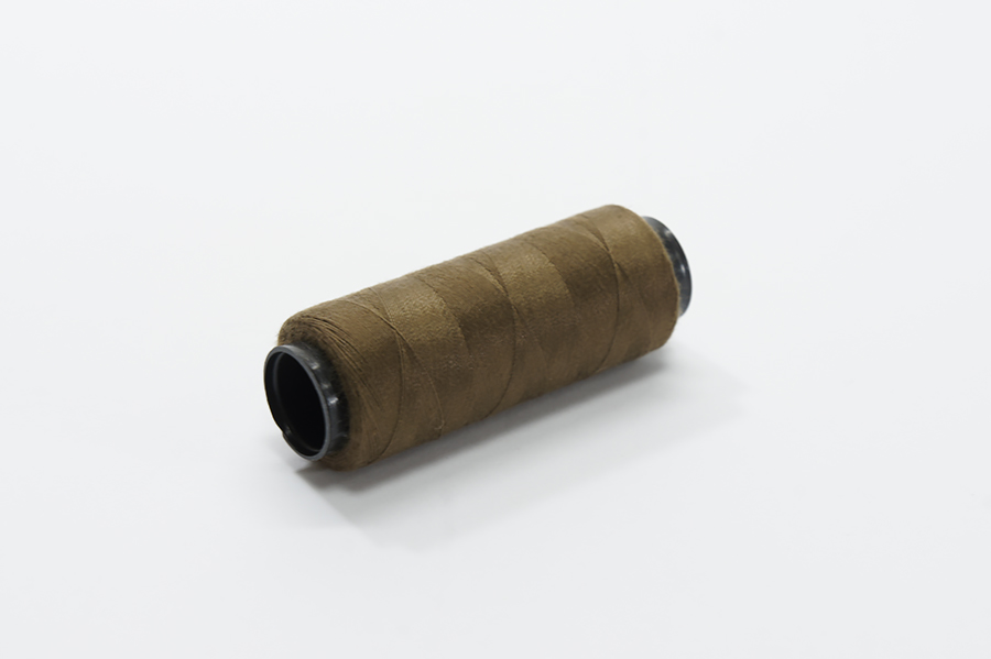 Нитки ПЕ №40/2 250 м Barva, коричневий натуральний, 7013