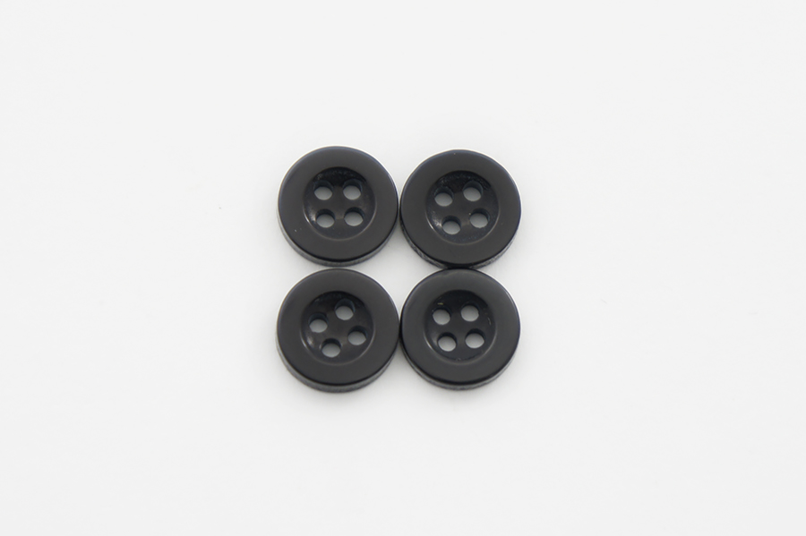 Гудзик 11 мм Mertbutton, чорний, 40091-18-000