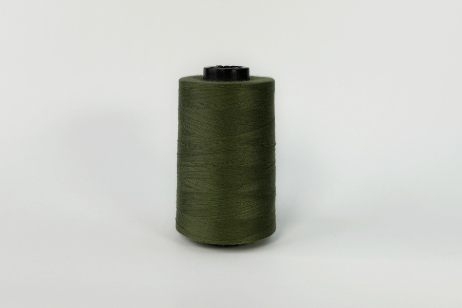 Нитки армовані ПЕ №45/2 3000 м Barva, хакі натуральний, 4037