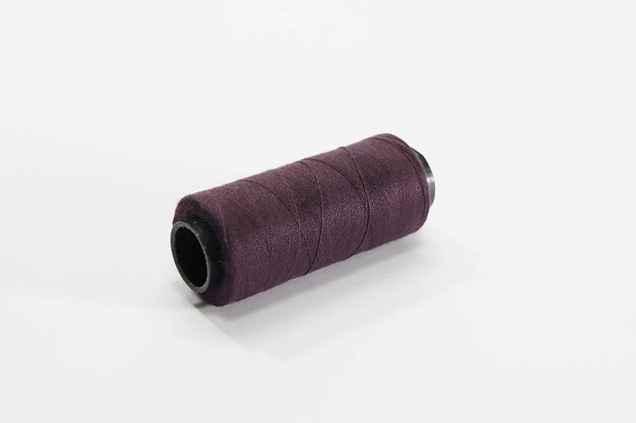 Нитки ПЕ №40/2 250 м Barva, бордовий темний, 6070