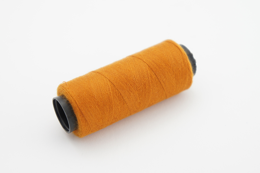Нитки ПЕ №40/2 250 м Barva, помаранчевий натуральний, 3024