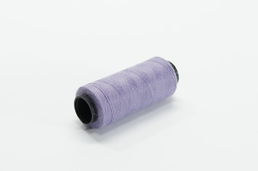 Нитки ПЕ №40/2 250 м Barva, бузковий натуральний, 6058