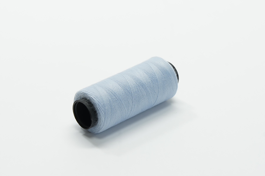 Нитки ПЕ №40/2 250 м Barva, блакитний світлий, 2018