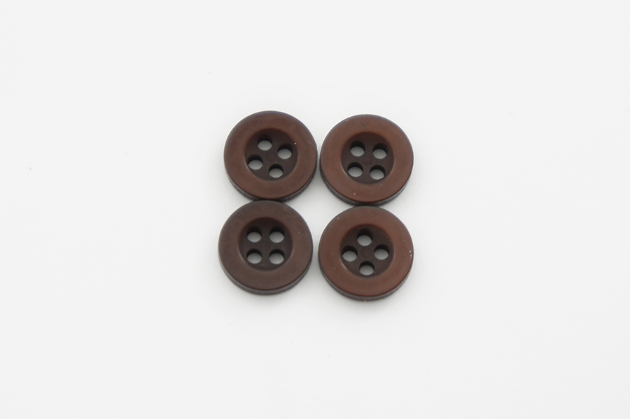 Гудзик 11 мм Mertbutton, коричневий, 40091-18-1178