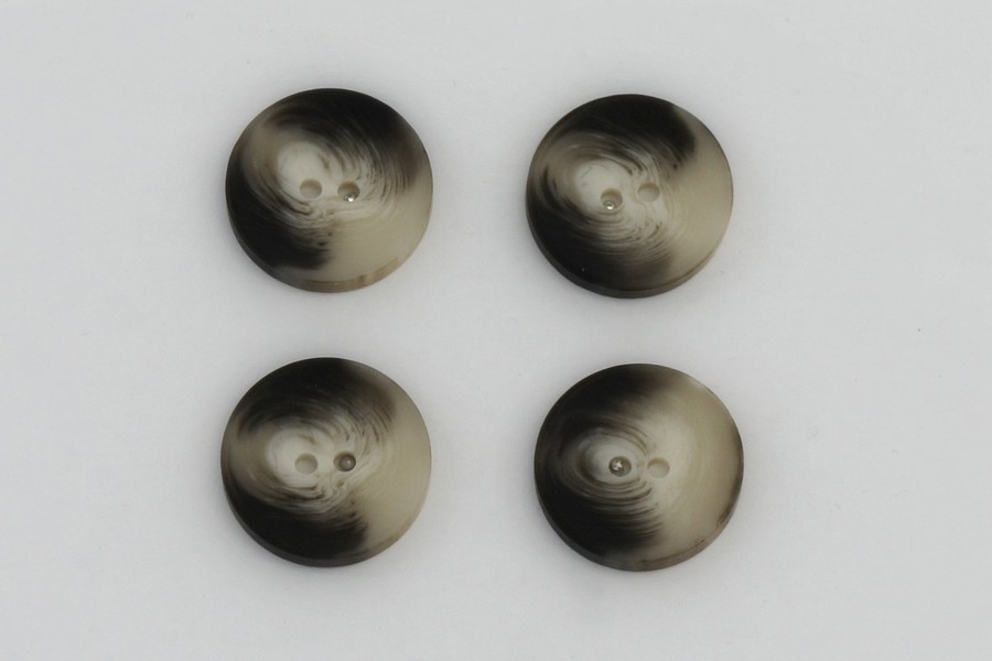 Гудзик 23 мм Mertbutton, какао сірий, FNL-253-36-0105