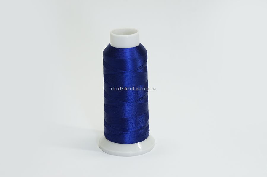 Нитки 100% віскоза №120D/2 2742 м MH, синій, 5840