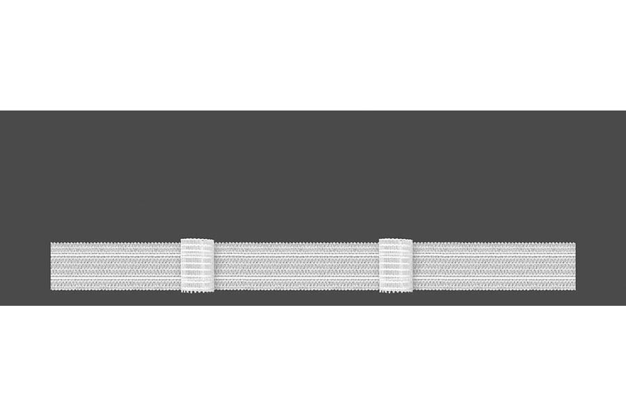 Тасьма для збірки, 25 мм Dilse, прозорий, RF4/Z-150-888 М
