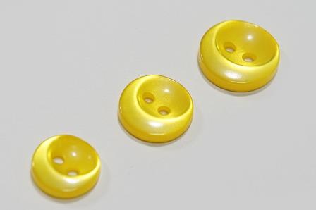 Гудзик 15 мм Mertbutton, жовтий, 4012-23-1369