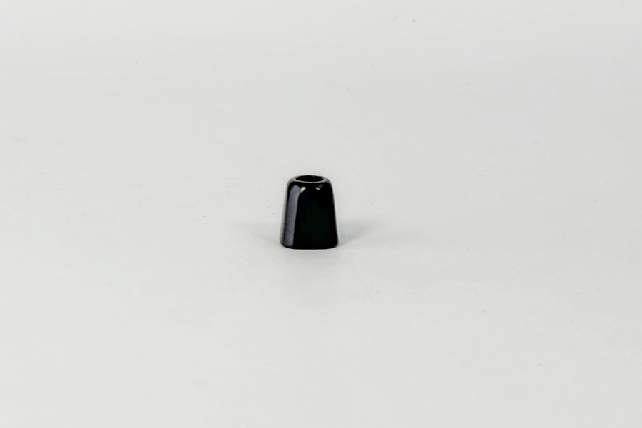 Наконечник для шнура СТ2619 металевий, 13 x 11,7 мм MH, чорний, 6660-0154-black