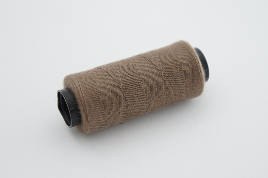 Нитки ПЕ №40/2 250 м Barva, коричневий світлий, 7065
