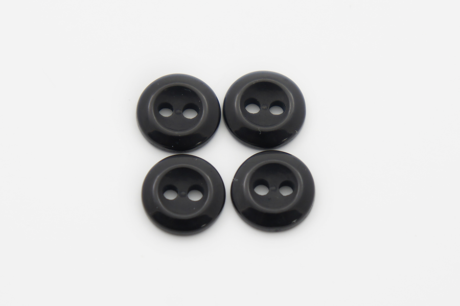 Гудзик 11 мм Mertbutton, чорний, 4010-18-0000