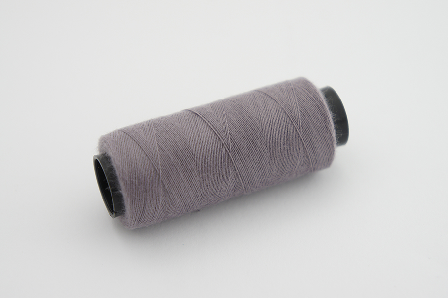 Нитки ПЕ №40/2 250 м Barva, бузковий брудний, 6054