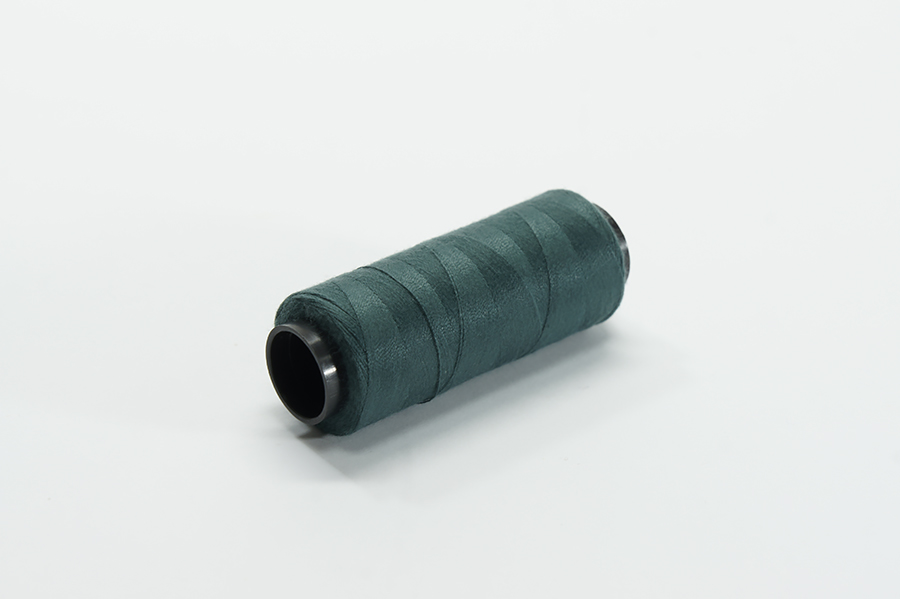 Нитки ПЕ №40/2 250 м Barva, бірюзовий темний, 4027