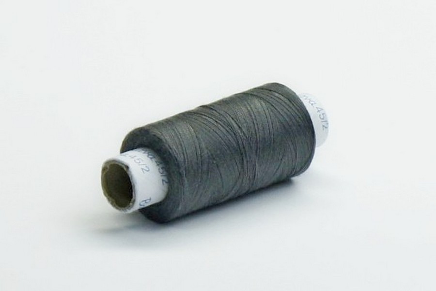 Нитки армовані №45/2 300 м Barva, сірий темний, 5021