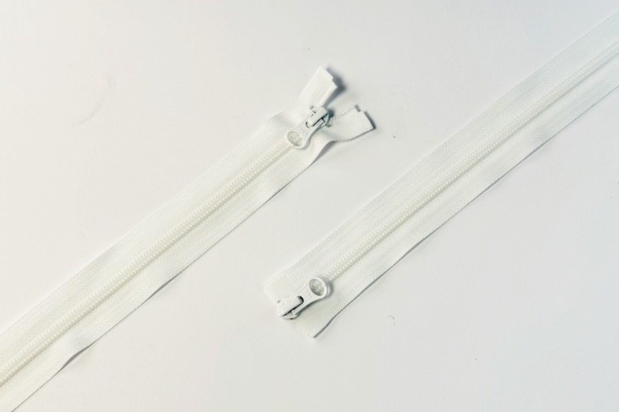 Блискавка YKK, T5, 2 замки, 75 см, білий