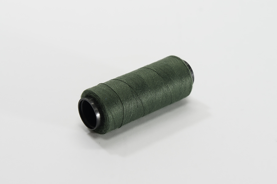 Нитки ПЕ №40/2 250 м Barva, зелений темний, 4043