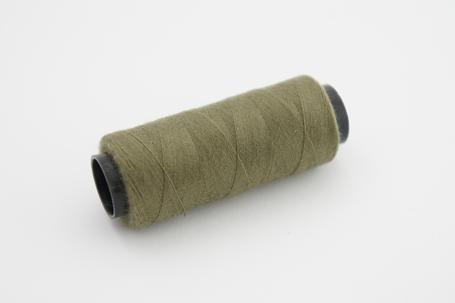 Нитки ПЕ №40/2 250 м Barva, хакі світлий, 7035