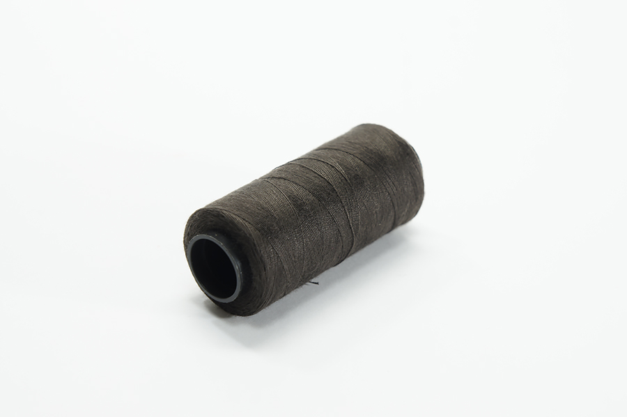 Нитки ПЕ №40/2 250 м Barva, коричневий темний, 7026