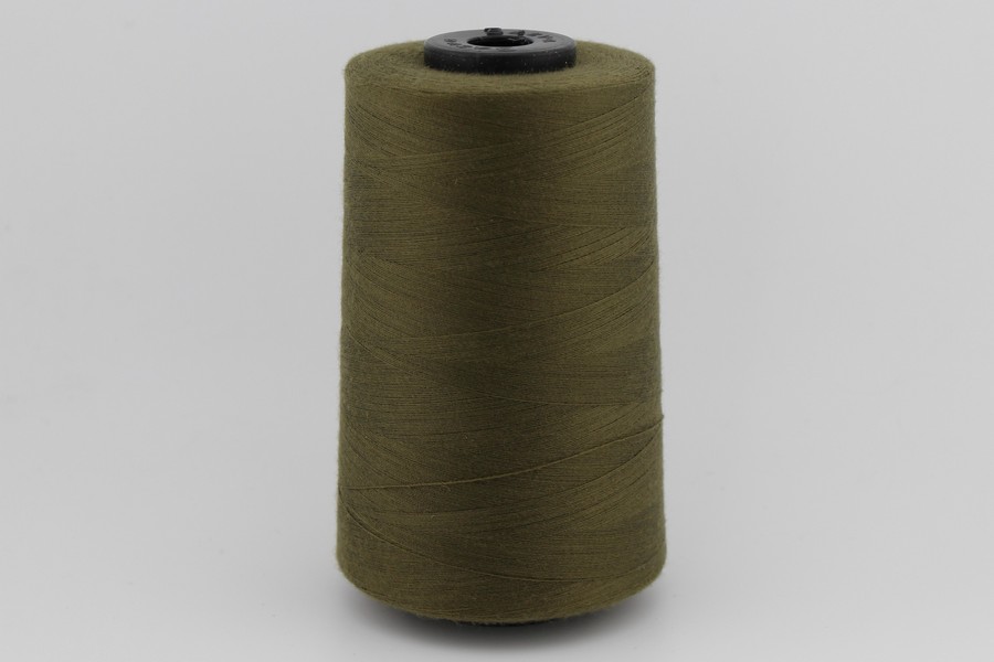 Нитки ПЕ №40/2 5000 м Barva, хакі натуральний, 4041