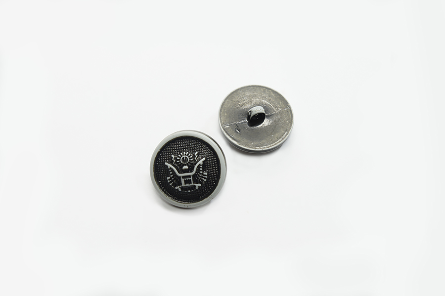 Гудзик 20 мм Mertbutton, чорний, В-36-32-000
