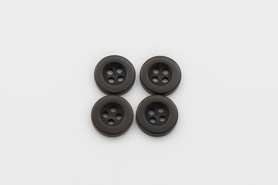 Гудзик 11 мм Mertbutton, коричневий, 4009-18-1178