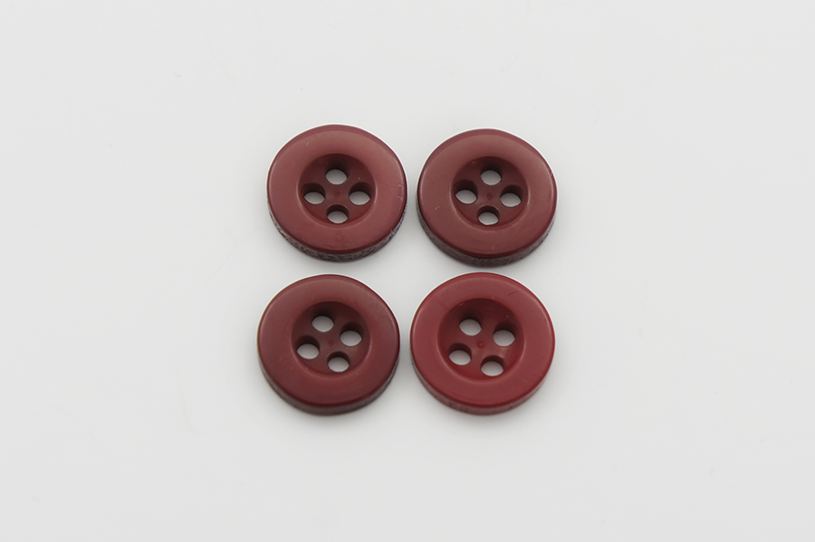 Гудзик 11 мм Mertbutton, малиновий, 4009-18-1225