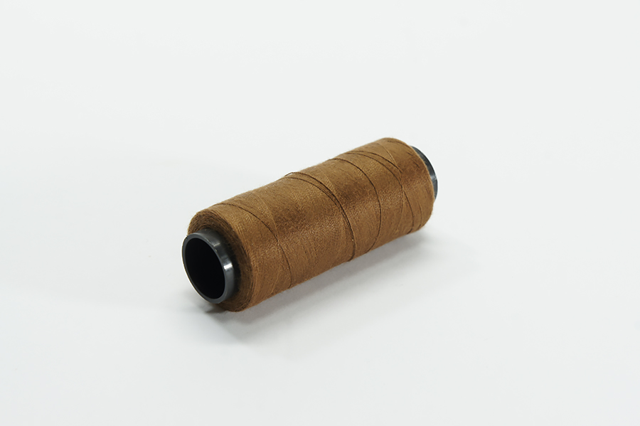 Нитки ПЕ №40/2 250 м Barva, коричневий натуральний, 7025