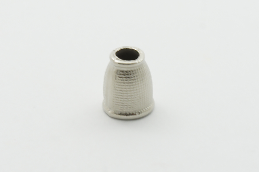 Наконечник для шнура металевий, 5 мм Mertbutton, нікель, MTL 109-nik
