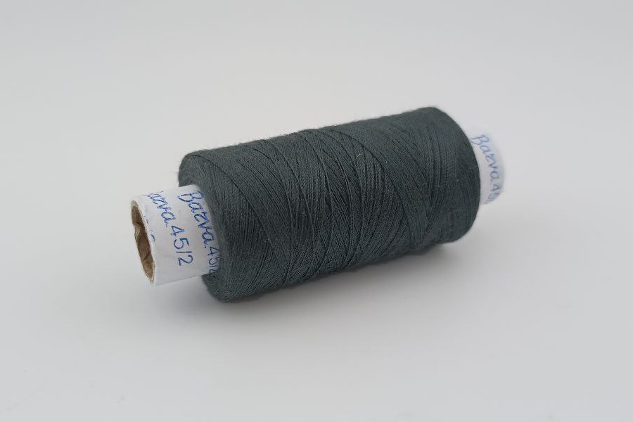 Нитки армовані №45/2 300 м Barva, сірий темний, 5053