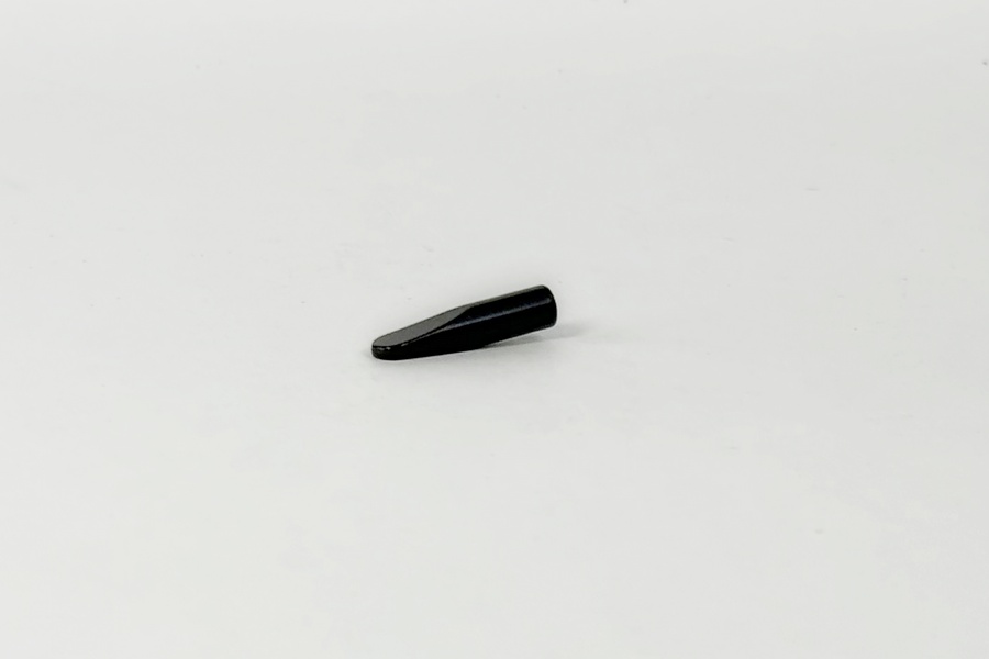 Наконечник для шнура СТ2715металевий, 25.1 x 5,8 мм MH, чорний, 6660-0151-black