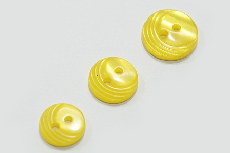 Гудзик 15 мм Mertbutton, жовтий, 4013-23-1369