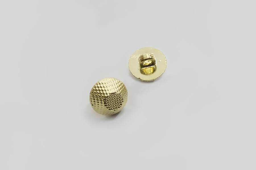 Гудзик 11 мм Mertbutton, золото, М-209-18-gold