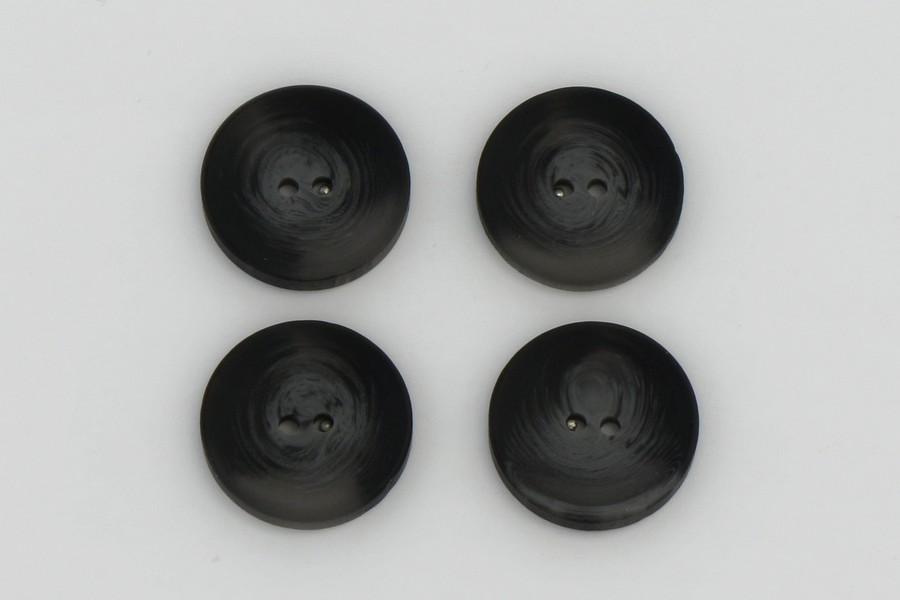 Гудзик 25 мм Mertbutton, чорний, FNL-253-40-0000