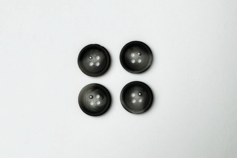 Гудзик 15 мм Mertbutton, різнокольоровий, 2607-24-4