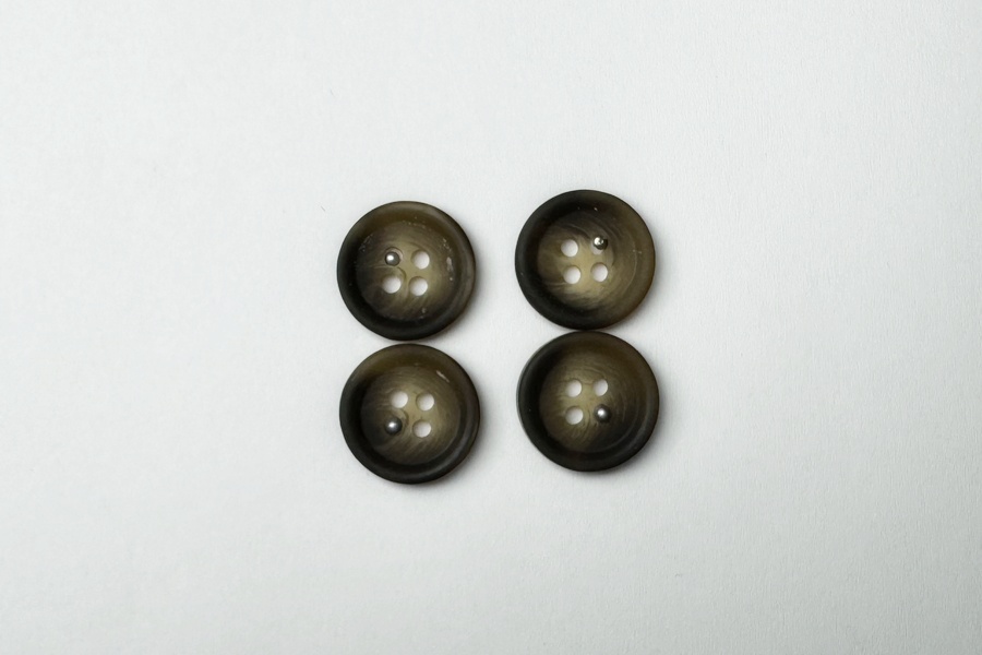 Гудзик 15 мм Mertbutton, різнокольоровий, FNL-304-24-7