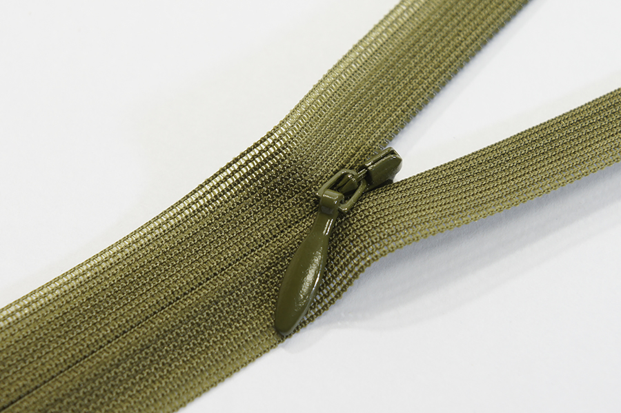 Блискавка YKK, T3 60 см, хакі світлий