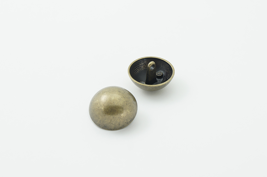 Гудзик 20 мм Mertbutton, латунь стара, MTL-73-32-bronz