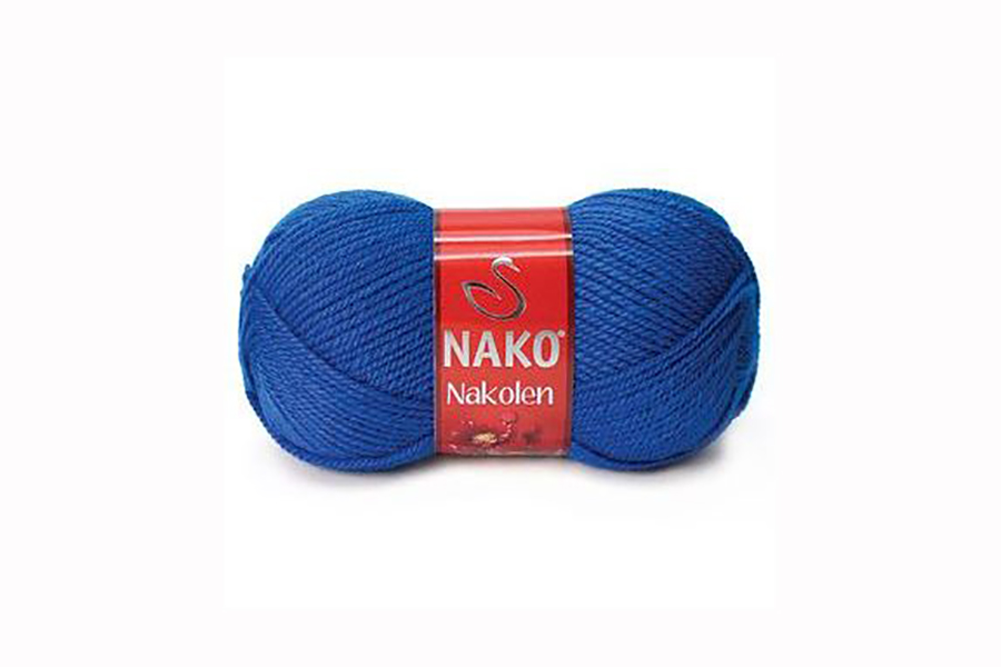 Пряжа 100гр/210м Nakolen, електрик, 5329