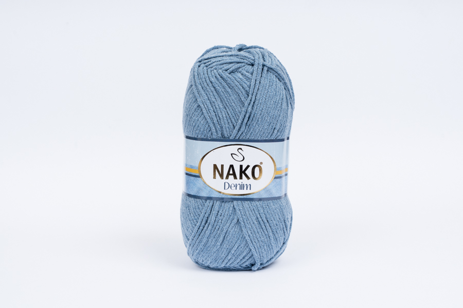 Пряжа 100гр/200м Denim, блакитний, 11576