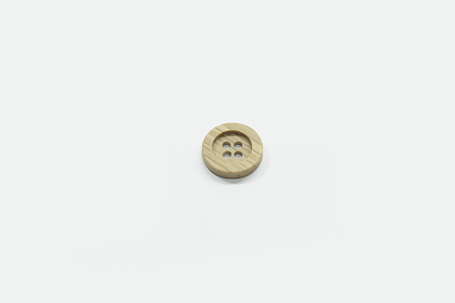 Гудзик 15 мм Mertbutton, дерево темне, WEB-02-24-trdk