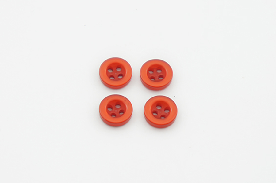 Гудзик 9 мм Mertbutton, червоний, 40091-14-0812