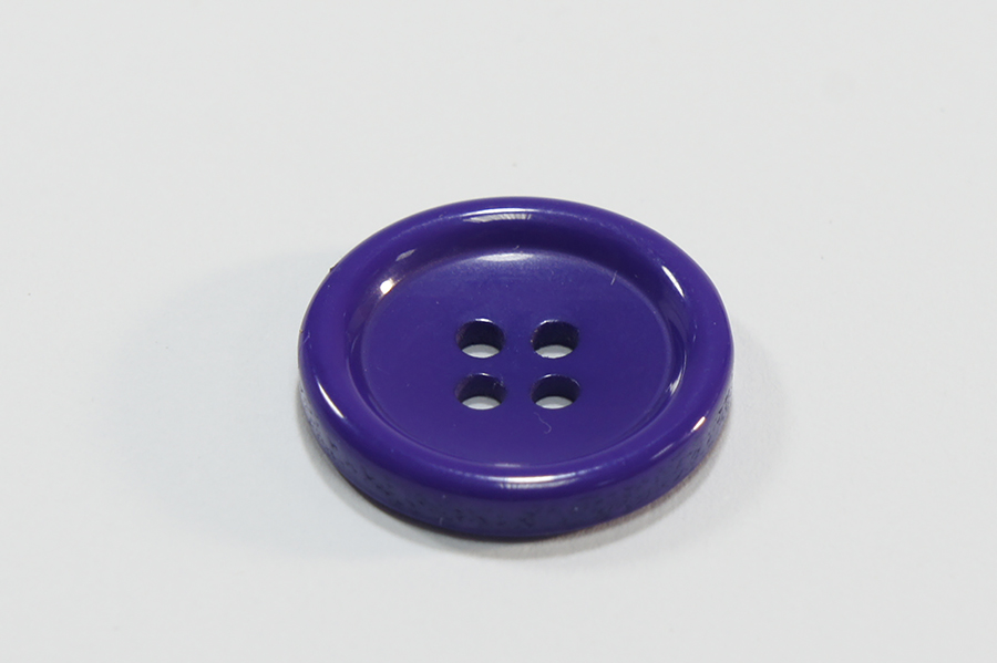 Гудзик 18 мм Mertbutton, фіолетовий яскравий, ВР-179-28-2018